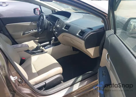 2013 Honda Civic Ex-L from USA, damaged, VIN 2HGFB2F90DH543566